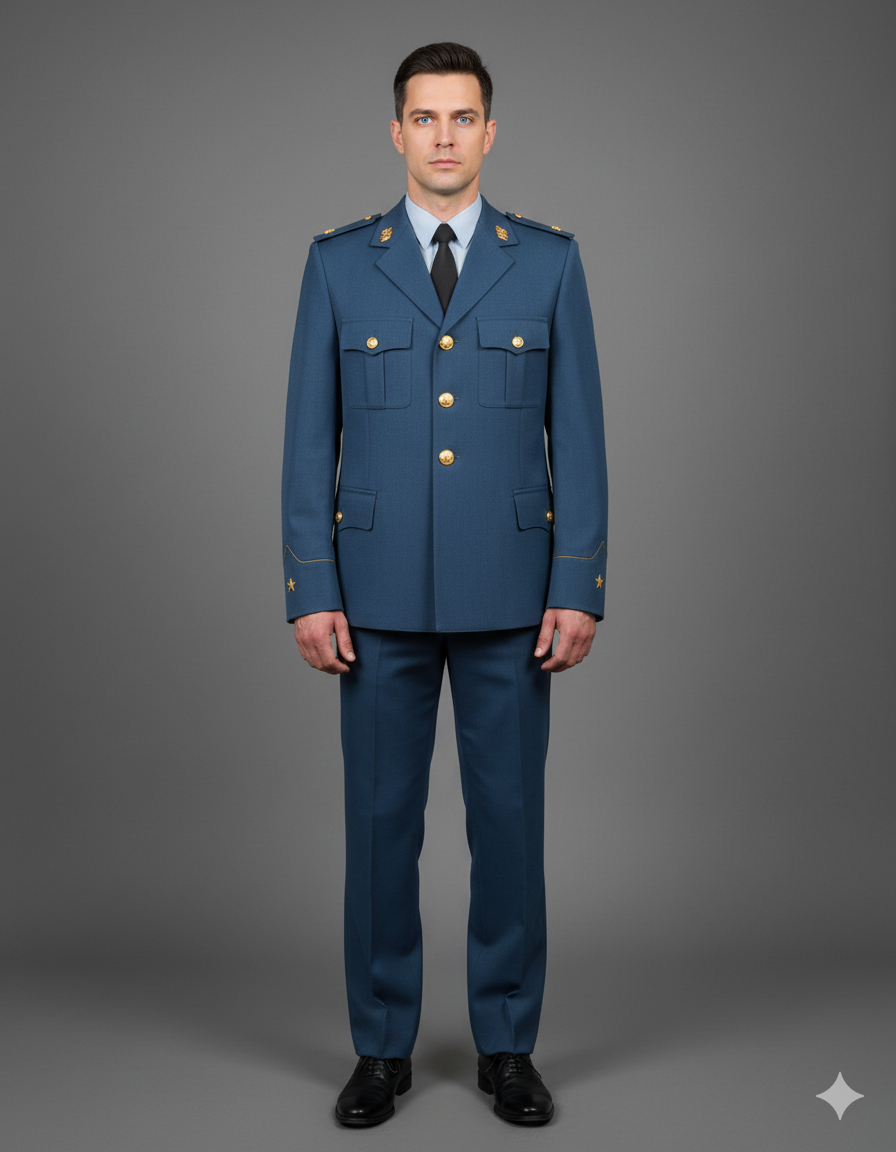 traje de gala de ejercito del aire