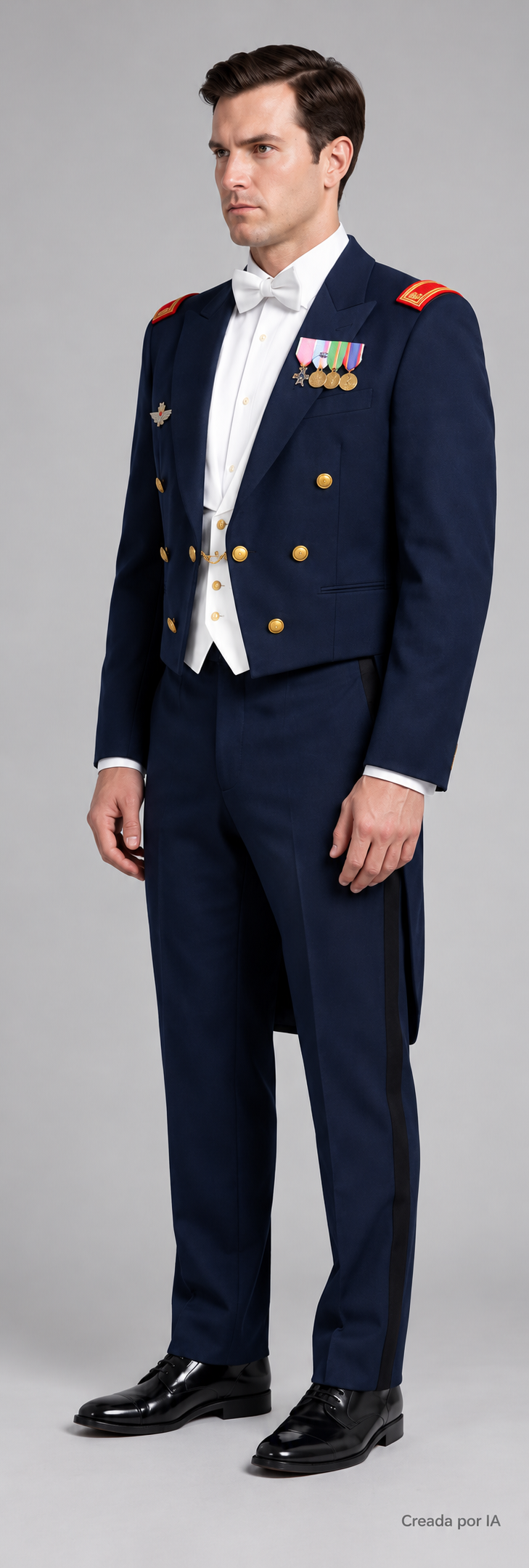 Traje de gran gala el ejercito del aire