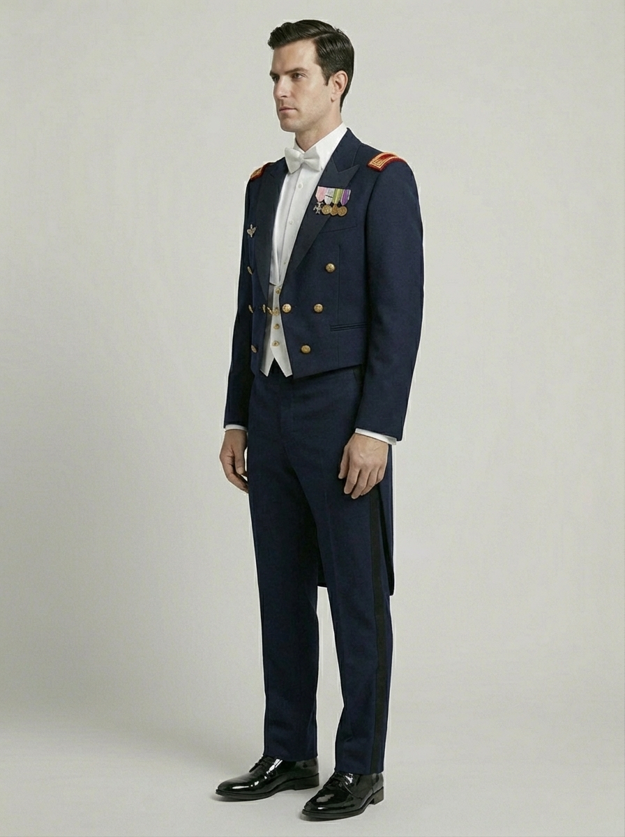 traje de gran gala del ejercito del aire